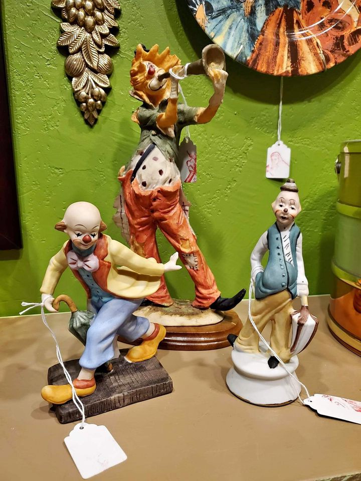 Pucci and Capodimonte Clowns