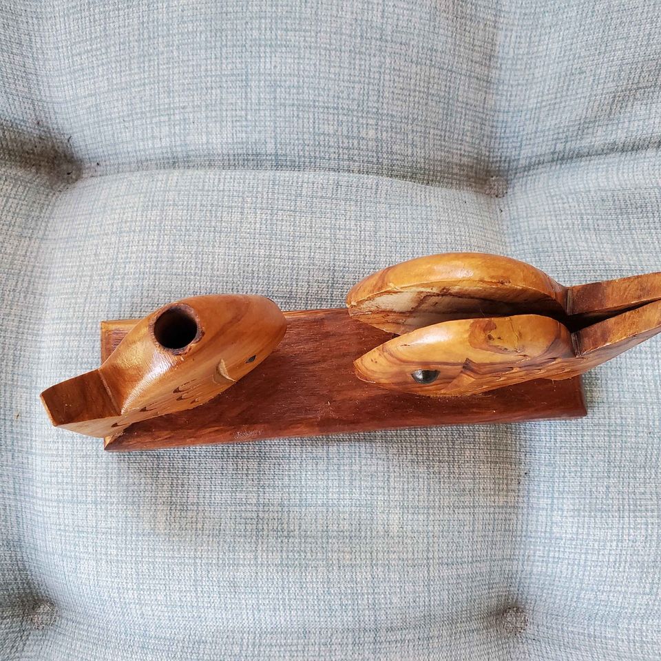 Wooden Toothpick and Napkin Holder