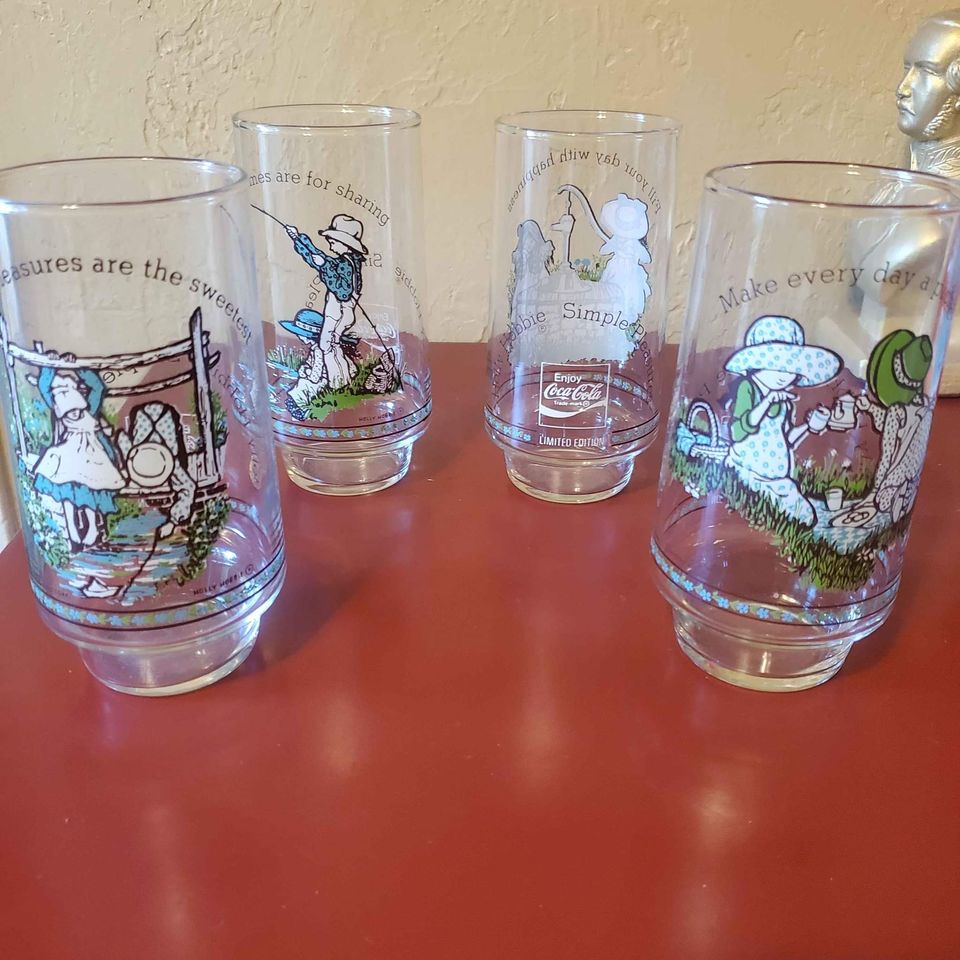 Holly Hobbie Collectible Glasses